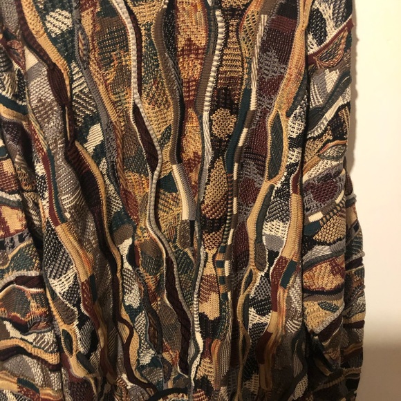 Chunky boho oversized ENRICO UOMO Italy sweater🔥retro - Picture 5 of 9